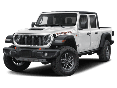 2026 Jeep Gladiator Mojave in White/off-white — front three-quarter view