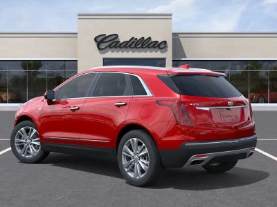 2026 Cadillac XT5 — rear three-quarter view