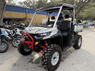 2025 Can-Am Defender X mr HD10 Hyper Silver & Legion Red - Photo 3