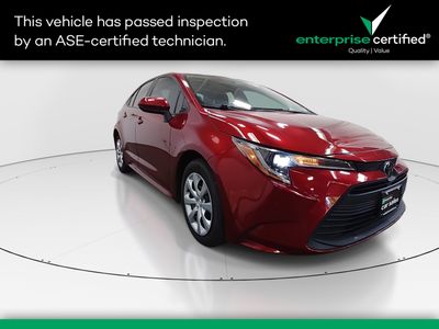 2024 Toyota Corolla LE CVT — front three-quarter view