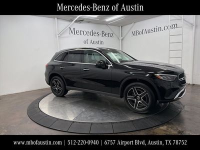 2026 Mercedes-Benz GLC 300 in Black — front three-quarter view