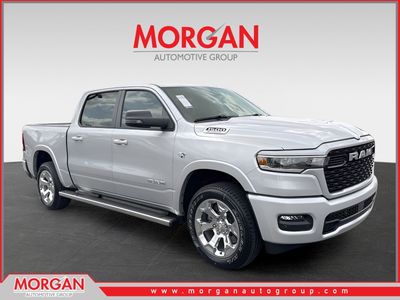2026 Ram 1500 Big Horn/Lone Star in Silver — front three-quarter view