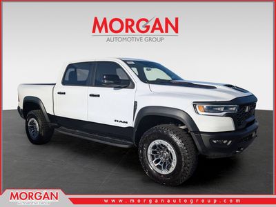 2026 Ram 1500 RHO in White — front three-quarter view