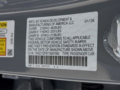 2026 Honda Accord Hybrid - Photo 35