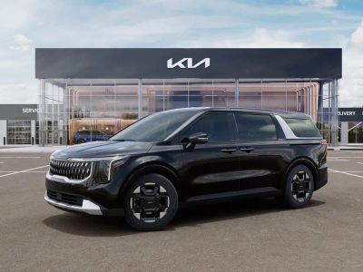 2026 Kia Carnival — rear three-quarter view