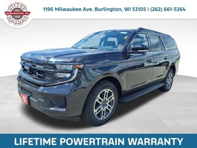 2026 Ford Expedition Max Active in Gray Metallic — front three-quarter view