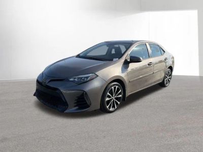 2017 Toyota Corolla SE in Gray Metallic — front three-quarter view