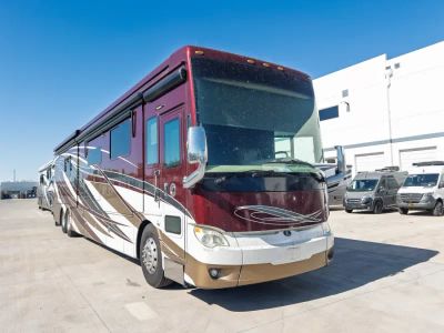 2017 Tiffin ALLEGRO BUS — front three-quarter view