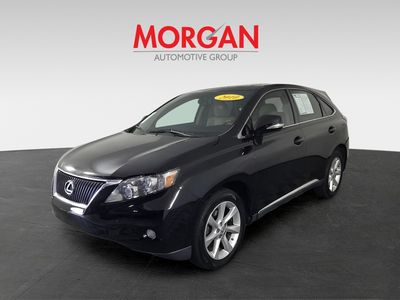 2010 Lexus RX — interior view