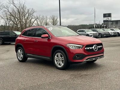 2023 Mercedes-Benz GLA 250 in Red — front three-quarter view