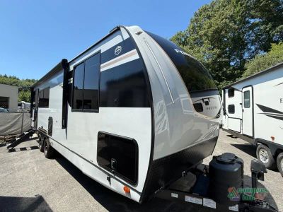 2025 Forest River RV Vibe — front three-quarter view