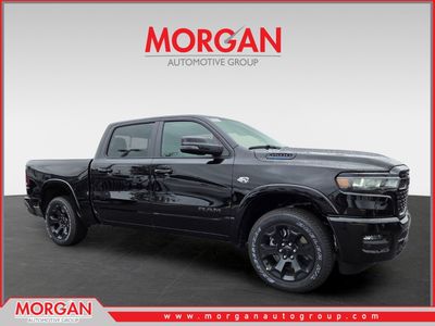 2026 Ram 1500 Big Horn/Lone Star in Black — front three-quarter view