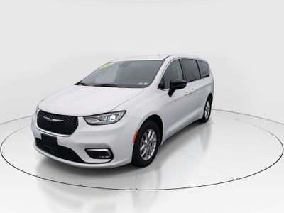 2024 Chrysler Pacifica — rear three-quarter view
