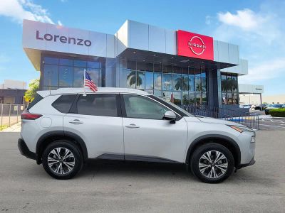 2023 Nissan Rogue — rear three-quarter view
