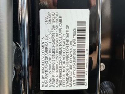 2026 Honda Ridgeline — photo 26 view