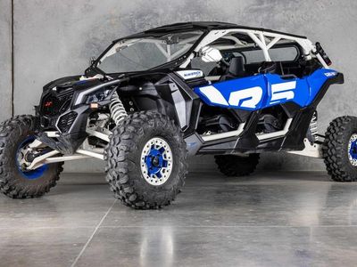 2023 Can-Am Maverick X3 MAX X rs Turbo RR Intense Blue / Carbon Black / Chalk Grey - Photo 2