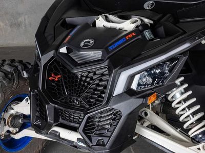 2023 Can-Am Maverick X3 MAX X rs Turbo RR Intense Blue / Carbon Black / Chalk Grey - Photo 3