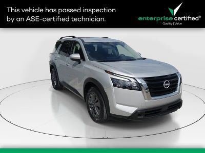 2025 Nissan Pathfinder SV 2WD — front three-quarter view