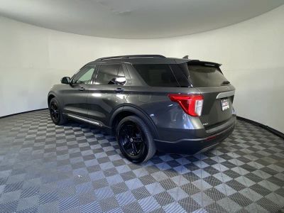 2020 Ford Explorer — rear three-quarter view
