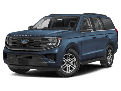 2026 Ford Expedition Active in Blue — front three-quarter view