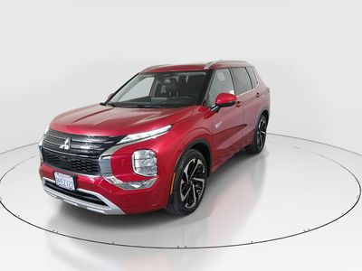 2024 Mitsubishi Outlander Plug-In Hybrid — rear three-quarter view