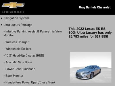 2022 Lexus ES — photo 7 view