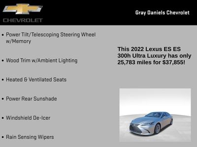 2022 Lexus ES — photo 22 view
