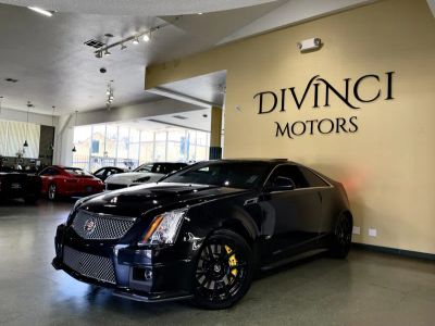2012 Cadillac CTS-V in Black — front three-quarter view