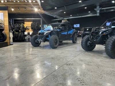 2023 Can-Am® Maverick X3 MAX DS Turbo — front three-quarter view