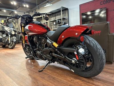 2025 Indian Motorcycle 101 Scout Sunset Red Metallic with Graphics - Photo 3