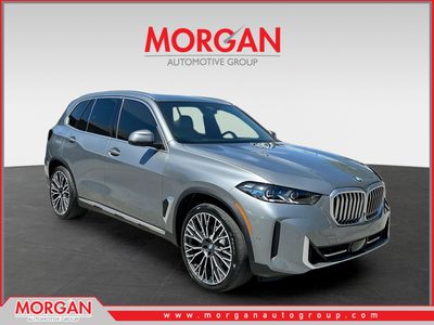 2024 BMW X5 sDrive40i in Gray — front three-quarter view