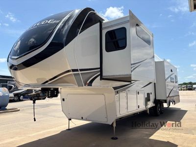 2026 Grand Design Solitude — rear three-quarter view
