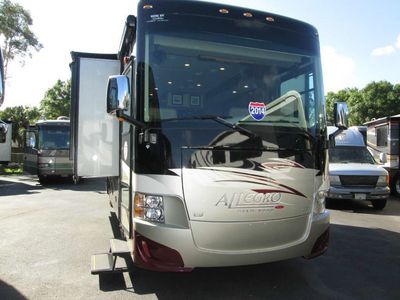2014 Tiffin Motorhomes Allegro RED — side profile view
