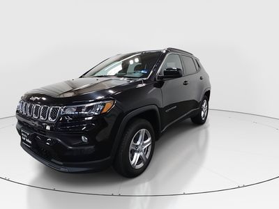 2024 Jeep Compass — rear three-quarter view
