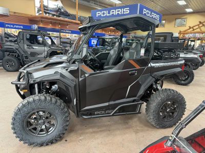 2026 Polaris General XP 1000 Ultimate G26GXK99AJ in Super Graphite — front three-quarter view