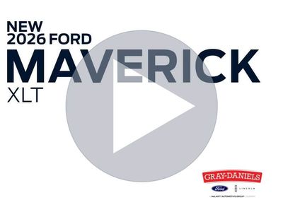 2026 Ford Maverick XLT — front three-quarter view