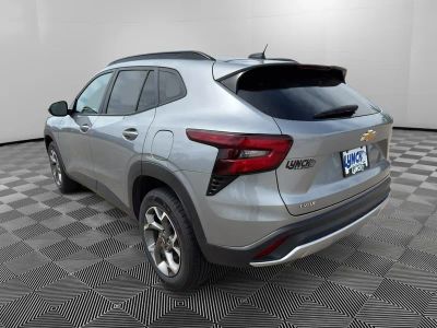 2025 Chevrolet Trax — rear three-quarter view