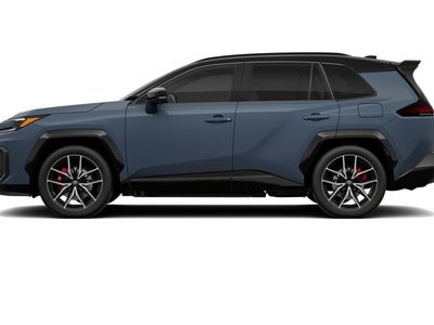 2026 Toyota RAV4 Plug-in Hybrid — rear three-quarter view
