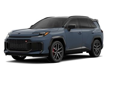 2026 Toyota RAV4 Plug-in Hybrid GR SPORT in Storm Cloud w/Midnight Black Metallic roof — front three-quarter view