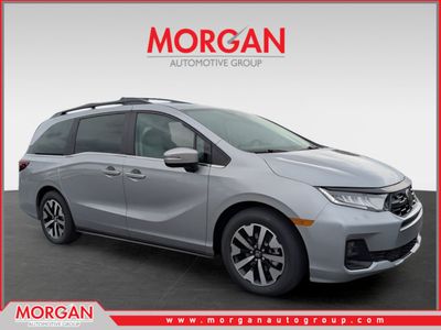 2026 Honda Odyssey EX-L in Silver — front three-quarter view