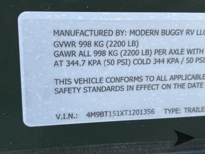 2026 Modern Buggy RV Little Buggy - Photo 34