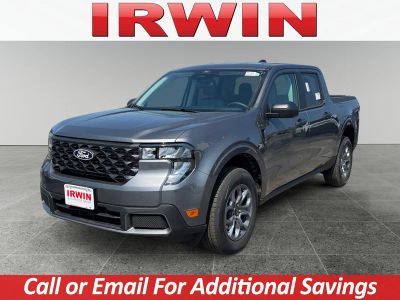 2026 Ford Maverick XLT in Gray — front three-quarter view