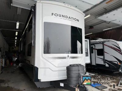 2026 Grand Design Foundation 42GD — front three-quarter view