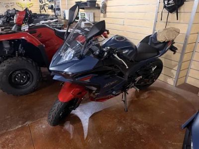 2026 Kawasaki Ninja® 500 — front three-quarter view