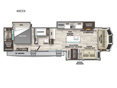 2026 Forest River Cedar Creek Cottage — engine compartment view