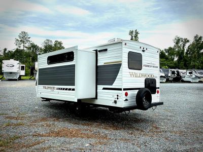 2026 Forest River Wildwood FSX — rear three-quarter view