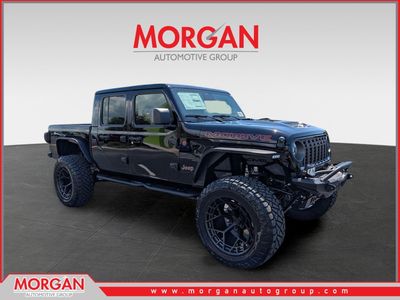 2026 Jeep Gladiator Mojave in Black — front three-quarter view
