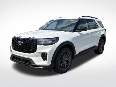 2026 Ford Explorer — rear three-quarter view