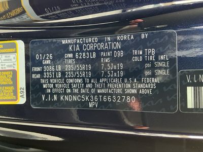 2026 Kia Carnival - Photo 25