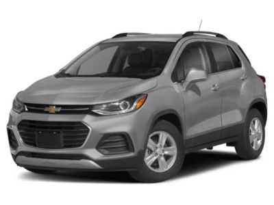 2020 Chevrolet Trax LT in Summit White — front three-quarter view